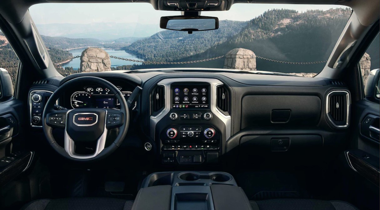 2020 GMC Sierra 1500 Front View Front Interior Dash Picture 2020 GMC Sierra 1500 Front View Front Interior Dash Picture